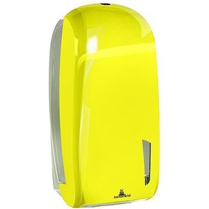 >Distributeur de papier toilette interfolié Skin V et Z 550/450 feuilles jaune fluo
