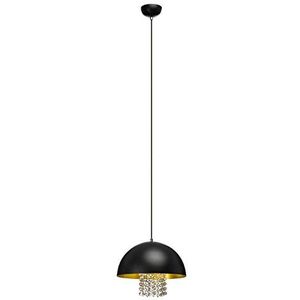 Premier Housewares E27 hanglamp, Edison-schroef, 60 W, zwart