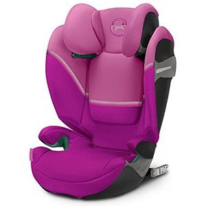 CYBEX Gold Kindersitz Solution S2 i-Fix, Für Autos mit und ohne ISOFIX, 100 - 150 cm, Ab ca. 3 bis 12 Jahre (15 - 50 kg), Magnolia Pink