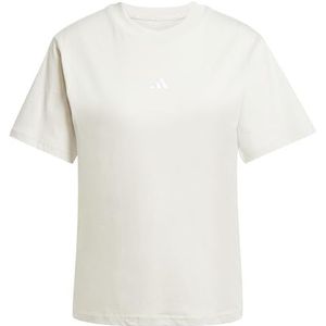 adidas Femme ESSENTIALS SMALL LOGO COTTON T-SHIRT, wonder alumina/white, XL