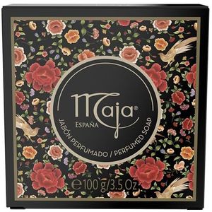 Maja Klassieke zeep - hoogwaardige zeepset met verleidelijke en sensuele geur - handzeep in hoogwaardige geschenkdoos - cadeau-idee - 1 verpakking (1 x 100 g)