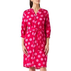 Seidensticker Damesjurk, modieuze jurk, blousejurk, 3/4-100% viscose, Roze