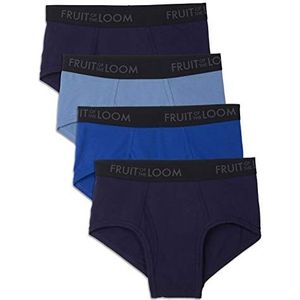 Fruit of the Loom Ademend ondergoed met Tri-Cool Technology boxershorts Ajust voor heren, 4 slips van gebreid katoen