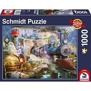 Schmidt Spiele 58964 magische reis, puzzel 1000 stukjes