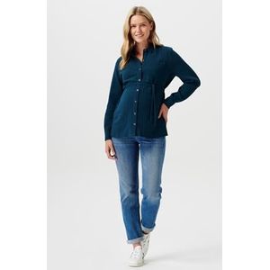 Noppies Maternity Orean Nursing damesblouse, lange mouwen, Moonlit Ocean - P985, 44, Moonlit Ocean P985