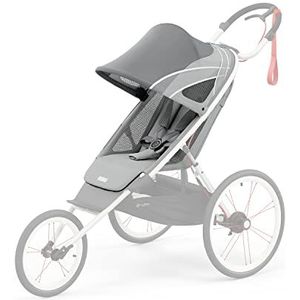 Cybex Set AVI zitplaatsen voor kinderwagen, van ca. 6 maanden tot 4 jaar, max. 111 cm en 22 kg, ziteenheid voor kinderwagen, multisport, grijs (Medal Grey)