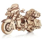 EWA Eco-Wood-Art - 3D houten puzzel voor jongeren en volwassenen, fiets, doe-het-zelf knutselset, geen lijm nodig, 273 delen