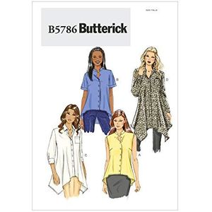 Butterick Patterns B5786 dameshemd wit mt. F5 44-46-50-52