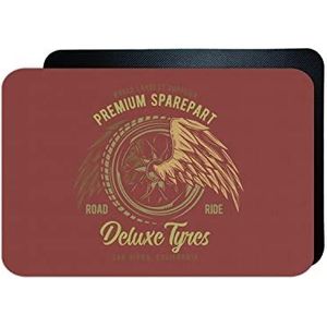 Bonamaison, Gaming muismat rechthoekig digitaal print muismat achterkant anti-slip onderkant voor kantoor en thuis (maat S:45x30cm)