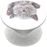 PopSockets PopGrip houder en handgreep voor smartphone en tablet met verwisselbare top – Cat Nap
