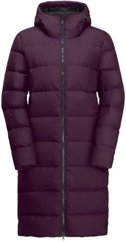 Jack Wolfskin Frozen Palace Coat W Donsjack, paars (Berry Jam), S, voor dames