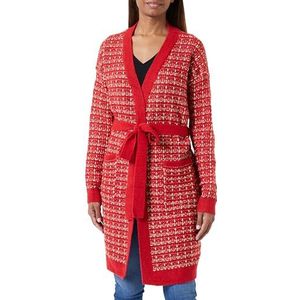 aleva Cardigan pour femme, Rouge, XL-XXL