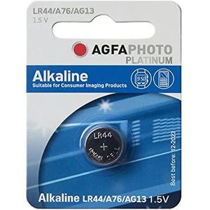 AgfaPhoto 150803470 alkaline cel LR44/AG13, 1,5 V, kleurrijk