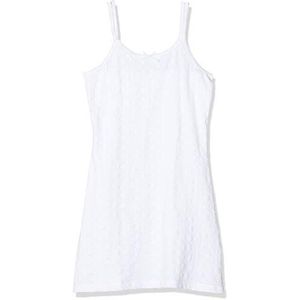 Claesen´s meisjes jurk sportondergoed, wit (embleem 001)