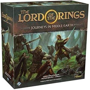 Fantasy Flight Games | The Lord of the Rings: reizen naar Midden-aarde | Bordspel | Vanaf 14 jaar | 1-5 spelers | Speeltijd van 60 tot 120 minuten