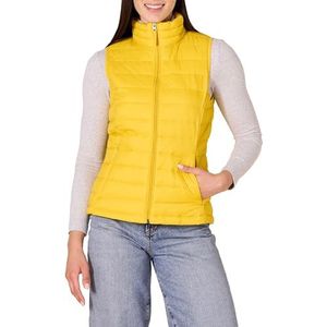 Amazon Essentials Veste matelassée légère imperméable et pliable pour femmes, jaune, taille XXL