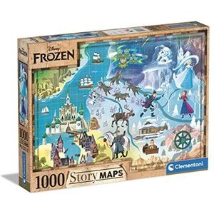 Story Maps Frozen Puzzel (1000 stukjes)