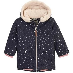 first instinct by killtec 42125-000 FIOW 14 MNS PRK Parka fonctionnelle à capuche pour enfant Bleu marine foncé 98/104