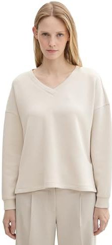 TOM TAILOR 1043690 Trainingspak voor dames, 12365 - Beige Dusty, L