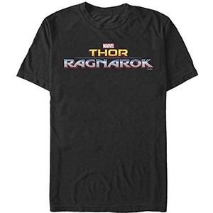 Marvel Thor Ragnarok Organic Logo T-shirt, korte mouwen, zwart, S, SCHWARZ