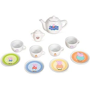 Smoby - Peppa Pig 310531 Dinette Porselein - Speelgoed voor kinderen - 12 accessoires