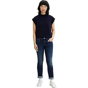 TOM TAILOR Alexa Slim Jeans 10120 voor dames, denim Blue Dark Stone Used Denim, 25W / 30L, 10120 - denim, donker gebruikt
