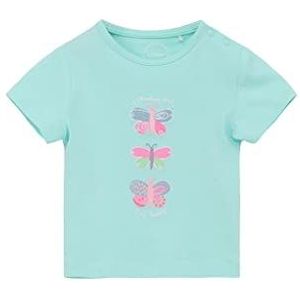 s.Oliver T-shirt, korte mouwen, voor meisjes, Blauw/Groen