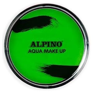 Alpino Poeder op waterbasis, make-up voor gezicht en lichaam, ideaal voor kinderen en volwassenen, levendige kleuren, verf op waterbasis voor recreatief en semi-professioneel gebruik