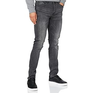 ONLY & SONS Heren Slim Fit Jeans Effen kleur, Zwarte jeans