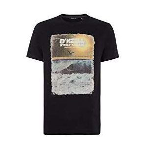 O'NEILL LM Surf T-shirt voor heren, korte mouwen, zwart (black out), S