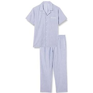 Dagi Katoenen pyjama voor heren, blauw, pyjamaset 2XL, XXL, blauw, XXL, Blauw
