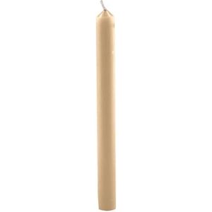 Cereria Di Giorgio Kleurrijke pastakaarsen binnenin, paraffinewas, beige, 1,9 cm, 12 stuks