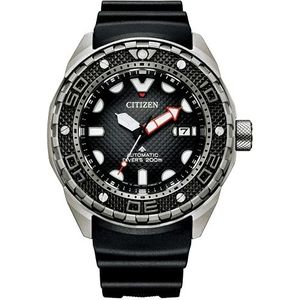 Citizen Promaster Marine Automatisch analoog herenhorloge, zwart., Riemen