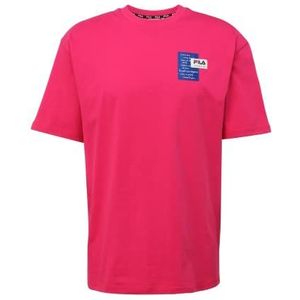 Fila Trabzon T-shirt voor heren, roze pauw