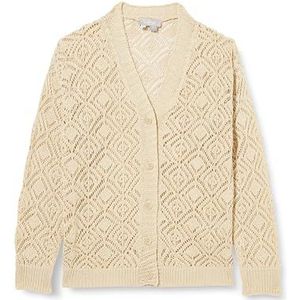 aleva Cardigan en tricot pour femme 10426983-al04, crème, XL, crème, XL