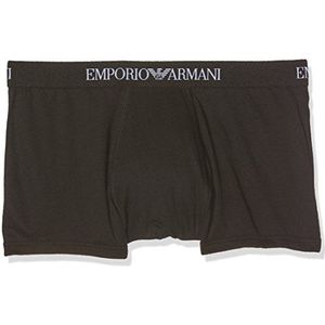 Emporio Armani Set van 2 retro shorts voor heren, Zwart (zwart/zwart)