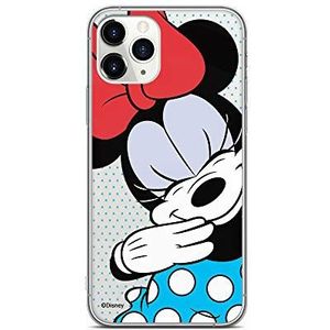 Originele en officiële Disney Minnie i Mickey iPhone 11 Pro MAX hoes case cover (perfect aangepast aan de vorm van de smartphone, siliconen hoes, gedeeltelijk transparant