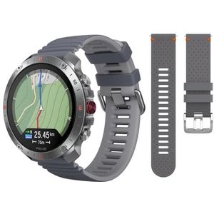 Polar Grit X2 Pro GPS-horloge met extra leren armband, voor wandelen en trailen: robuust design, geavanceerde navigatie, biologische parametertracking, training en FC