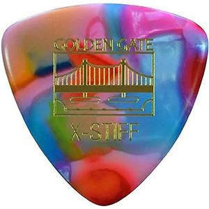 Golden Gate MP-145 plectrums in sideman vorm, 1,5 mm dik, parelmoer kleuren