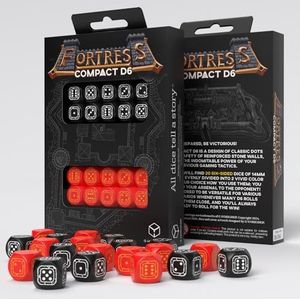 Q-Workshop QWOSTCB4 Fortress Compact D6: zwart en rood