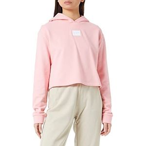 HUGO Bright Pink677 Dames sweatshirt, XL, Bright Pink677