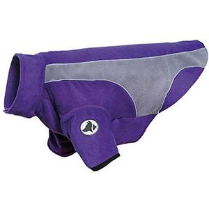 Croci Hiking fleece voor honden, waterdicht, 75 tot 78 cm, violet