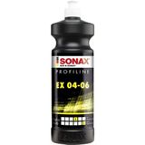 Sonax Profiline Ex 04-06 (1 liter), optimale krasverwijdering, zorgt voor een perfecte glans. Ideale lak voor het verwijderen van punten van vers gelakte oppervlakken. Artikelnummer: 02423000