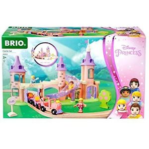 BRIO Disney-prinses 33312 Traumschloss-ijsbaanset – versterkte aanvulling voor de BRIO houten baan – aanbevolen vanaf 3 jaar