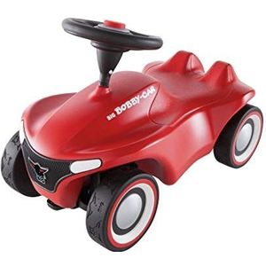 Big - Bobby Car Neo rood – kinderdrager – stille wielen – claxon – vanaf 12 maanden – 800056240
