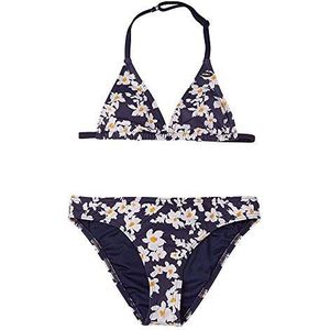 O'NEILL Bikini Venice Beach Party Set, All-over Blue Print, 104 Meisjes, Blauwe Print Over het hele oppervlak., 104, Blauwe print over het hele oppervlak.