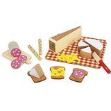 Janod - Mon First Apéro - aperitief dienblad - speelgoed voor keuken en dinette - 20 elementen van hout, karton en vilt - FSC-gecertificeerd - waterverf - vanaf 3 jaar, J06597