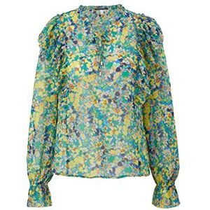 Q/S by s.Oliver Bluse, lange blouse voor dames, Blauw