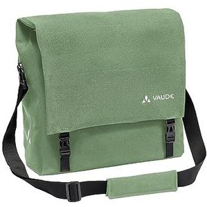 VAUDE Augsburg IV Fietstas voor bagagedrager, 20 liter, groen, elegant, 100% waterdicht, bagagedragertas achter, eenvoudige bevestiging, Made in Germany