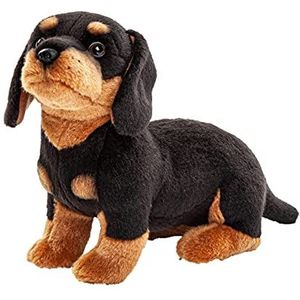 Uni-Toys - Teckel - 27 cm (lengte) - pluche hond, huisdier - pluche, knuffeldier